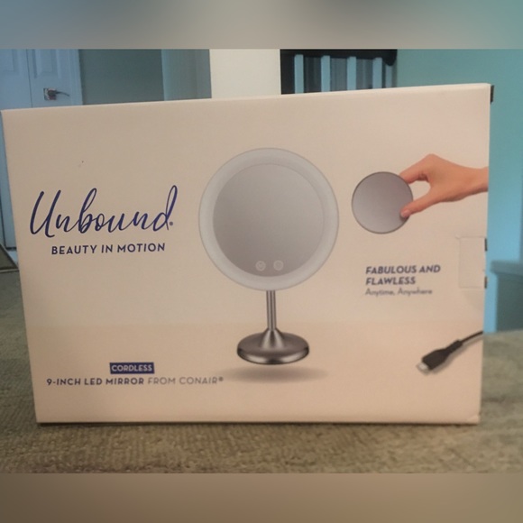 Conair Unbound Cordless LED Lighted Mirror - Picture 7 of 9